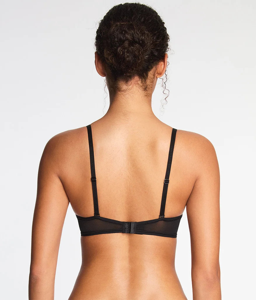 b.tempt'd Full Transparency Plunge T-shirt Bra