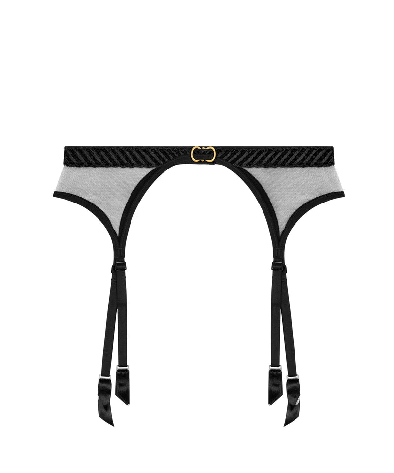 Aubade Sheer Emotion Suspender Garter Belt