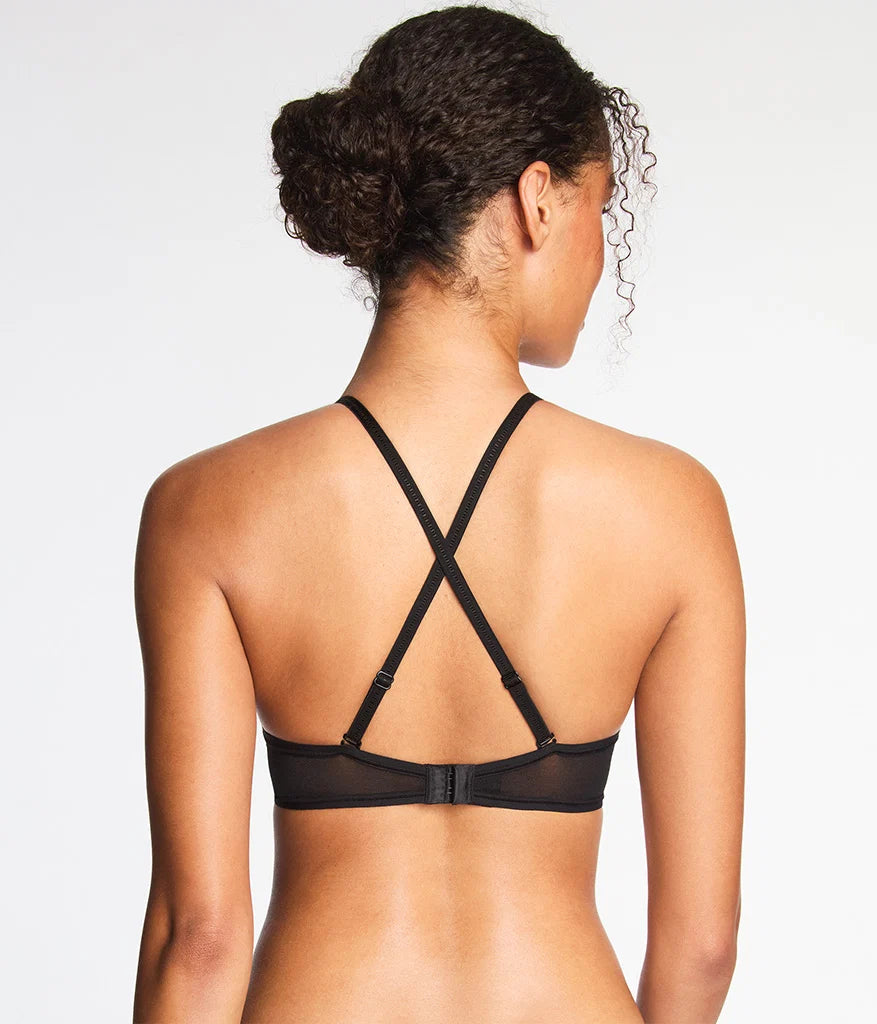 b.tempt'd Full Transparency Plunge T-shirt Bra