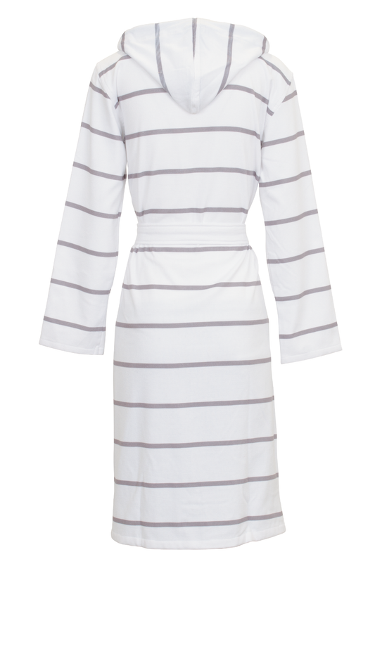 Carl Ross Zipper Hooded Bathrobe