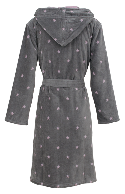 Carl Ross Cotton Velour Star Bathrobe
