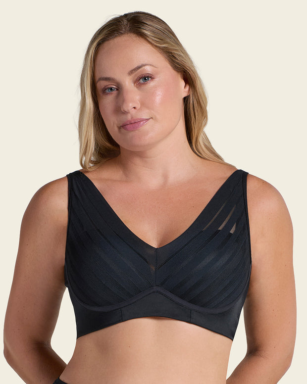 Leonisa Daily Lace Wireless Support Bra