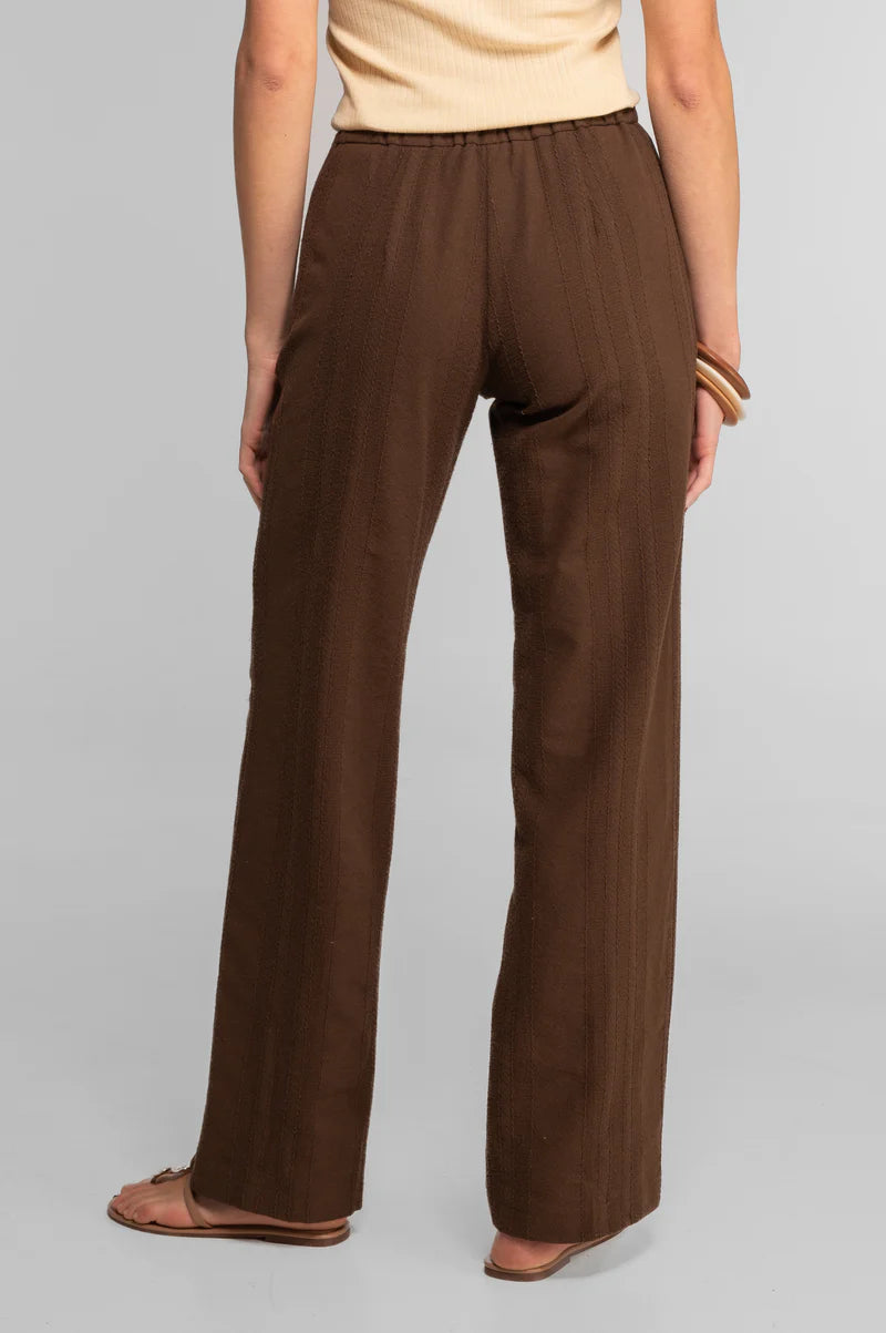 Oscalito Cotton Jacquard Trousers