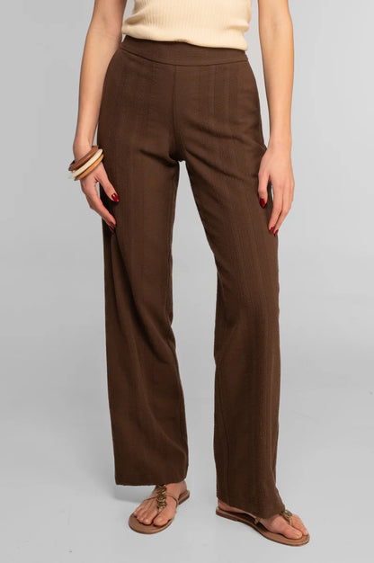 Oscalito Cotton Jacquard Trousers