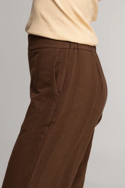 Oscalito Cotton Jacquard Trousers
