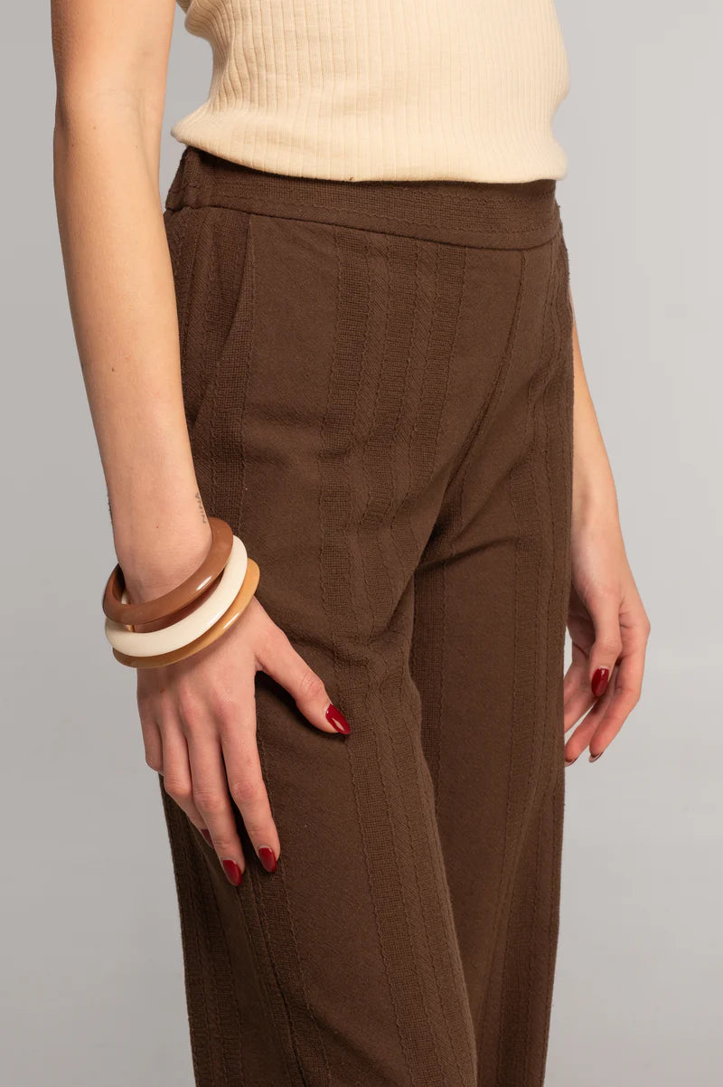 Oscalito Cotton Jacquard Trousers