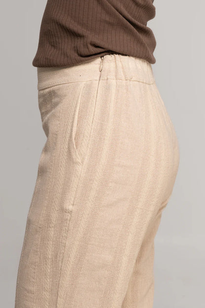 Oscalito Cotton Jacquard Trousers