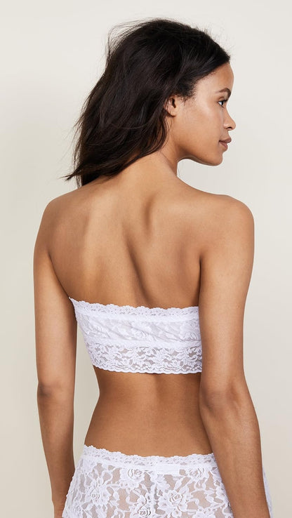 Hanky Panky Mesh Lines Bandeau Strapless Bra
