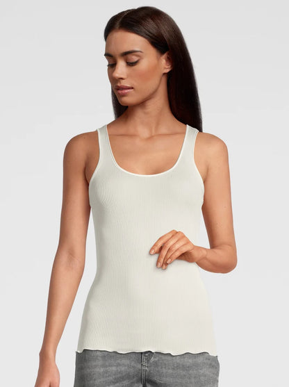 Oscaltio Pure Silk Tank Top