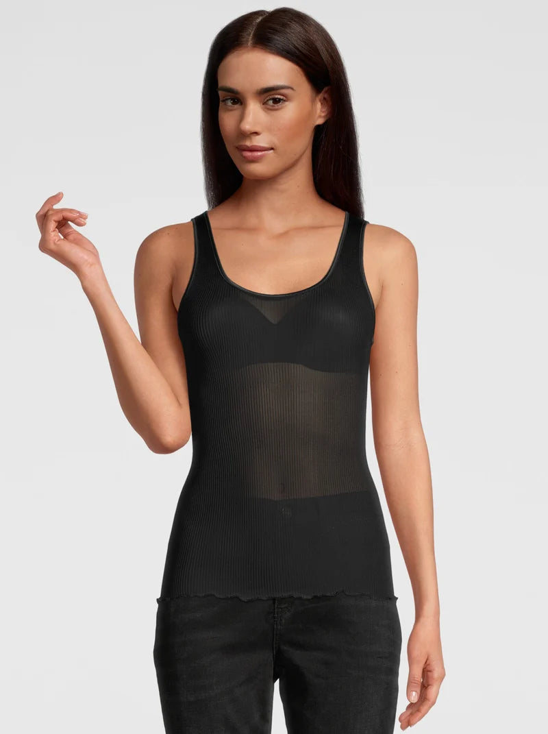 Oscaltio Pure Silk Tank Top