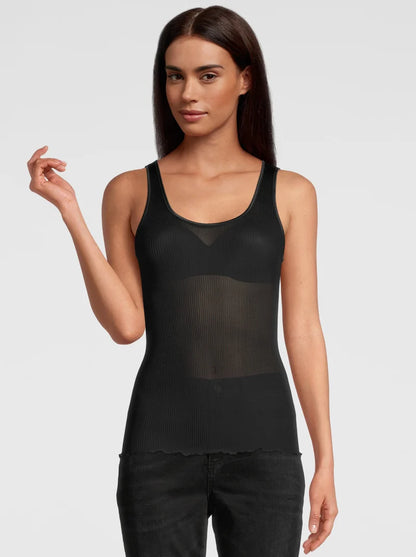 Oscaltio Pure Silk Tank Top