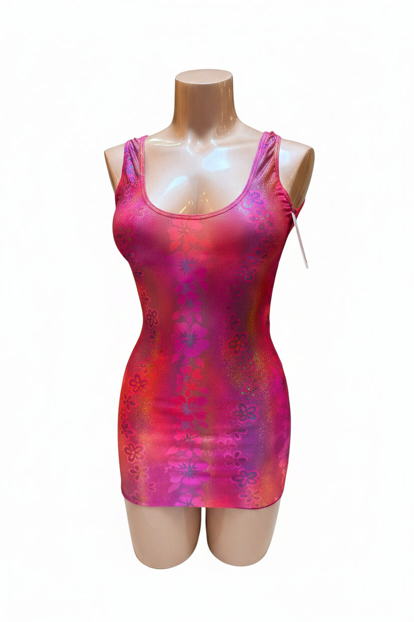 Fagioni Inc Shiny Scoop Neck Dress