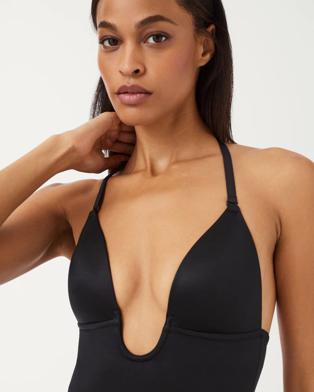 Spanx Suit Your Fancy Plunge Low-Back Thong Bodysuit