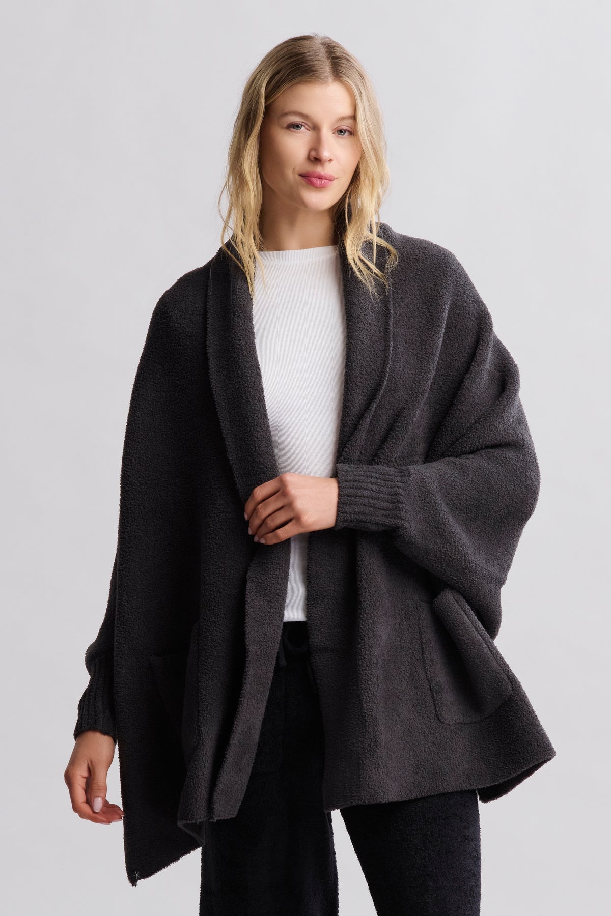Barefoot Dreams CozyChic Blanket Wrap