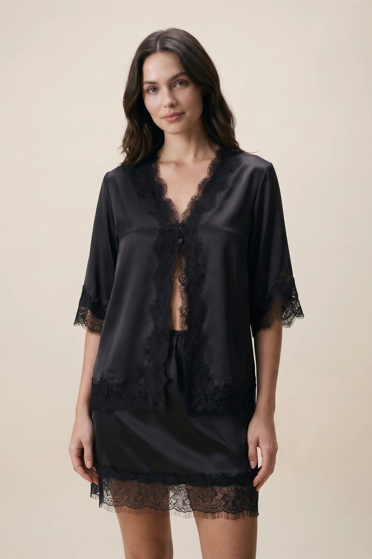 By Catalfo Slip Skirt