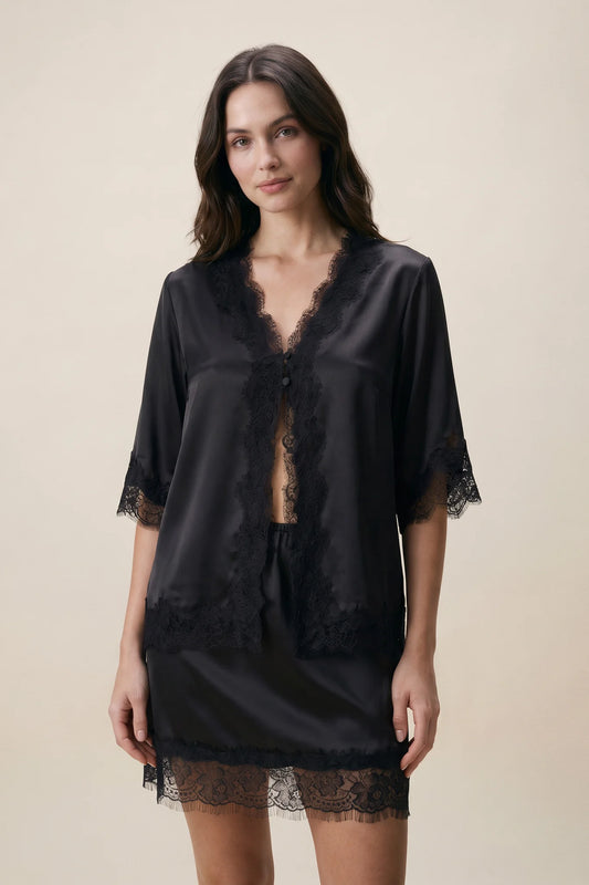 By Catalfo Slip Skirt