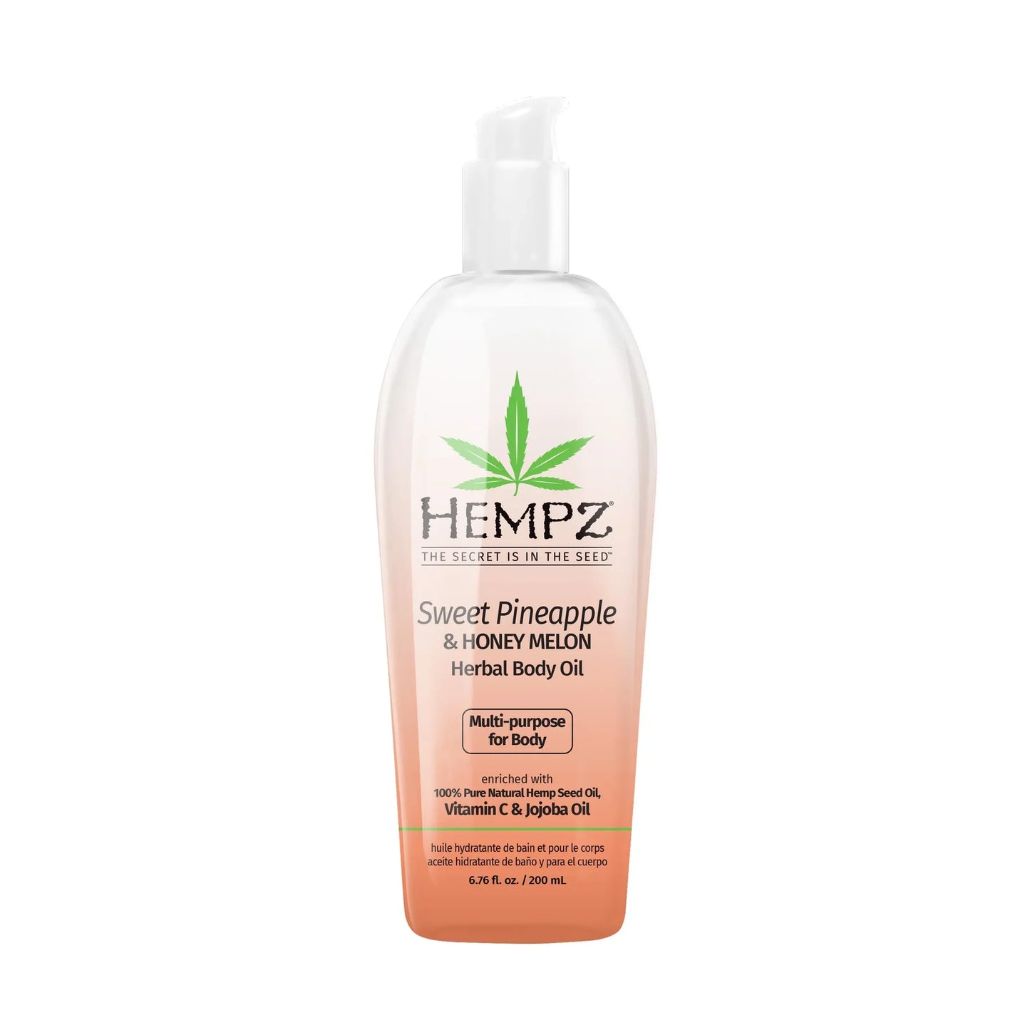 Hempz Sweet Pineapple & Honey Melon Herbal Body Oil