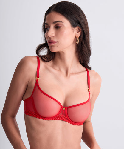 Aubade Sheer Emotion Half Cup Bra