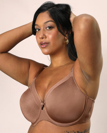 Curvy Couture Silky Smooth Micro Unlined Bra