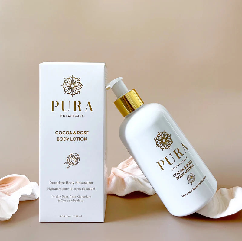 PURA BOTANICALS Cocoa & Rose Decadent Body Moisturizer