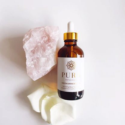 PURA BOTANICALS Cocoa & Rose Body Oil