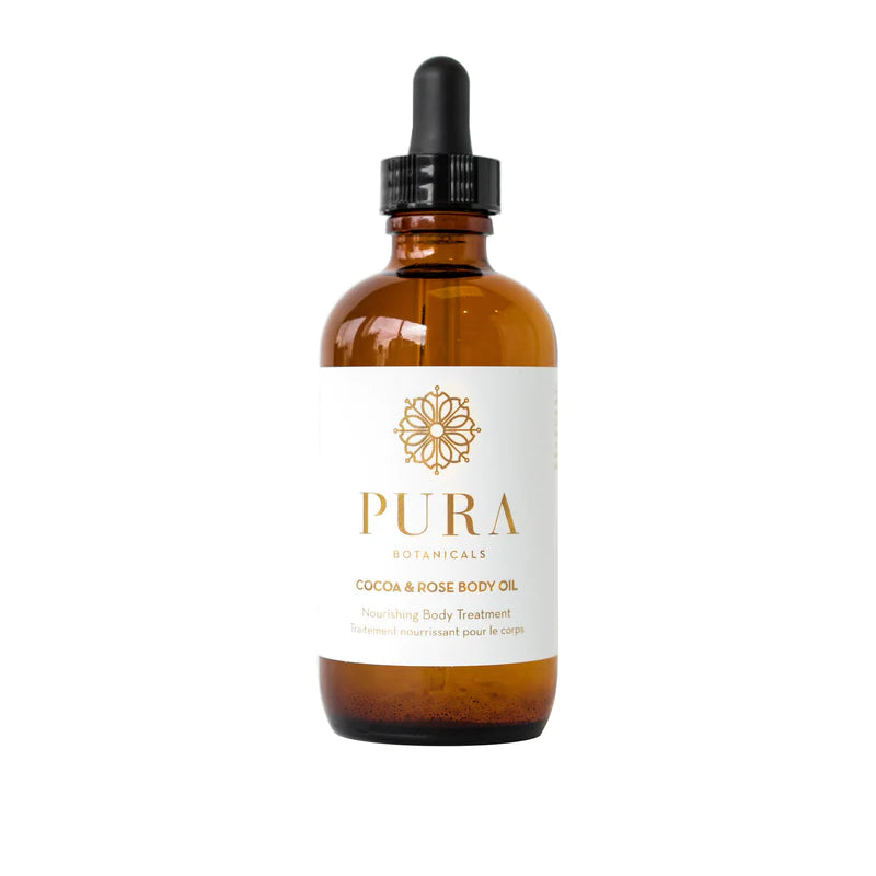 PURA BOTANICALS Cocoa & Rose Body Oil