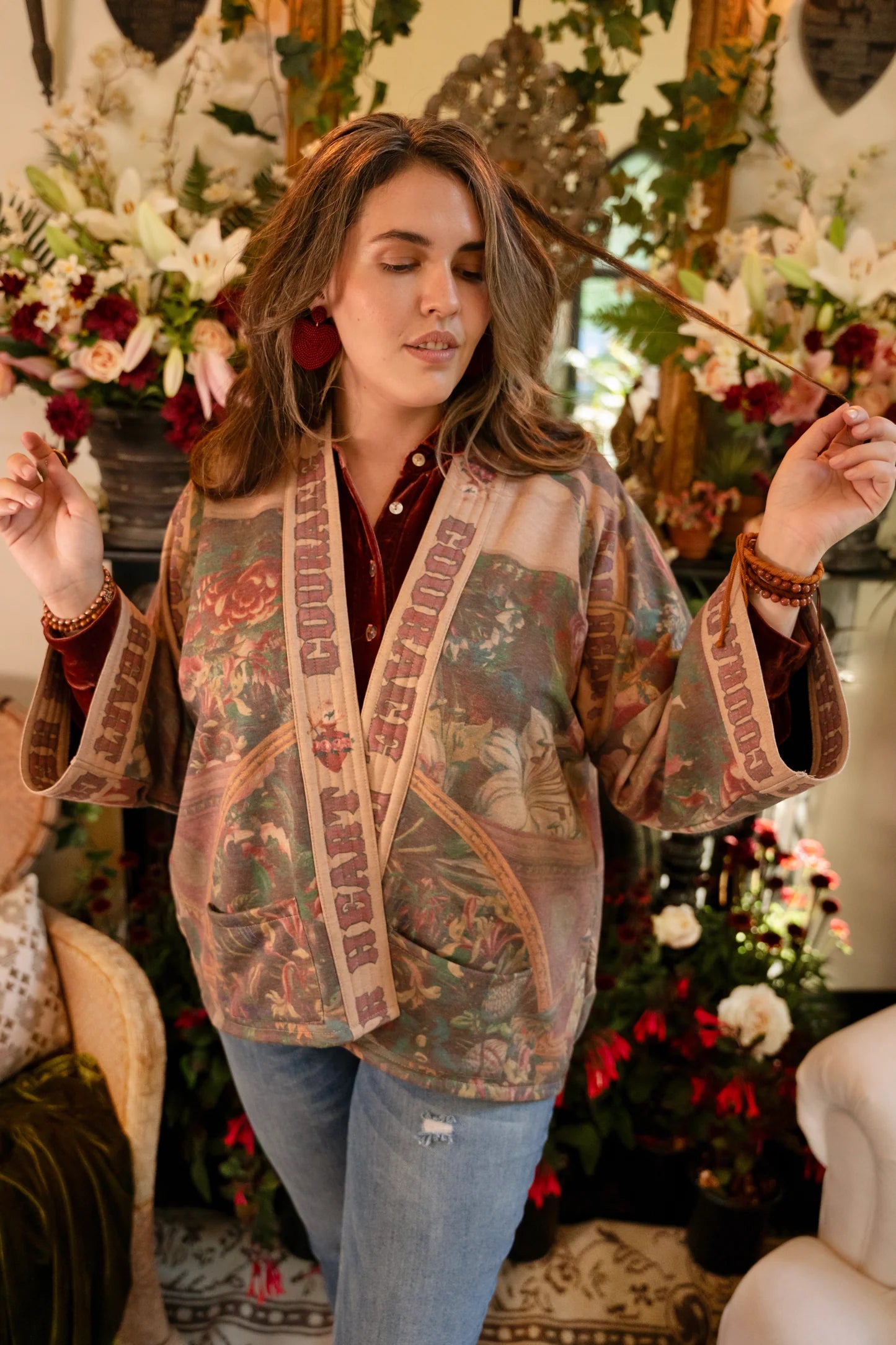 Market of Stars Courage, Dear Heart Cottage Cardigan