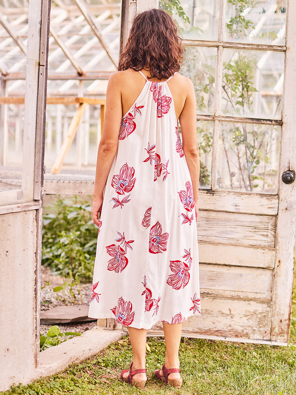 April Cornell Sketch Flower Sundress