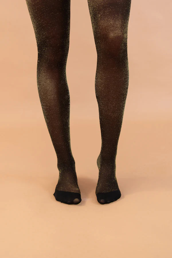 threads Champagne Shimmer Tights