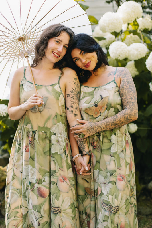 Market of Stars Fleur De Soleil Bohéme Slip Dress