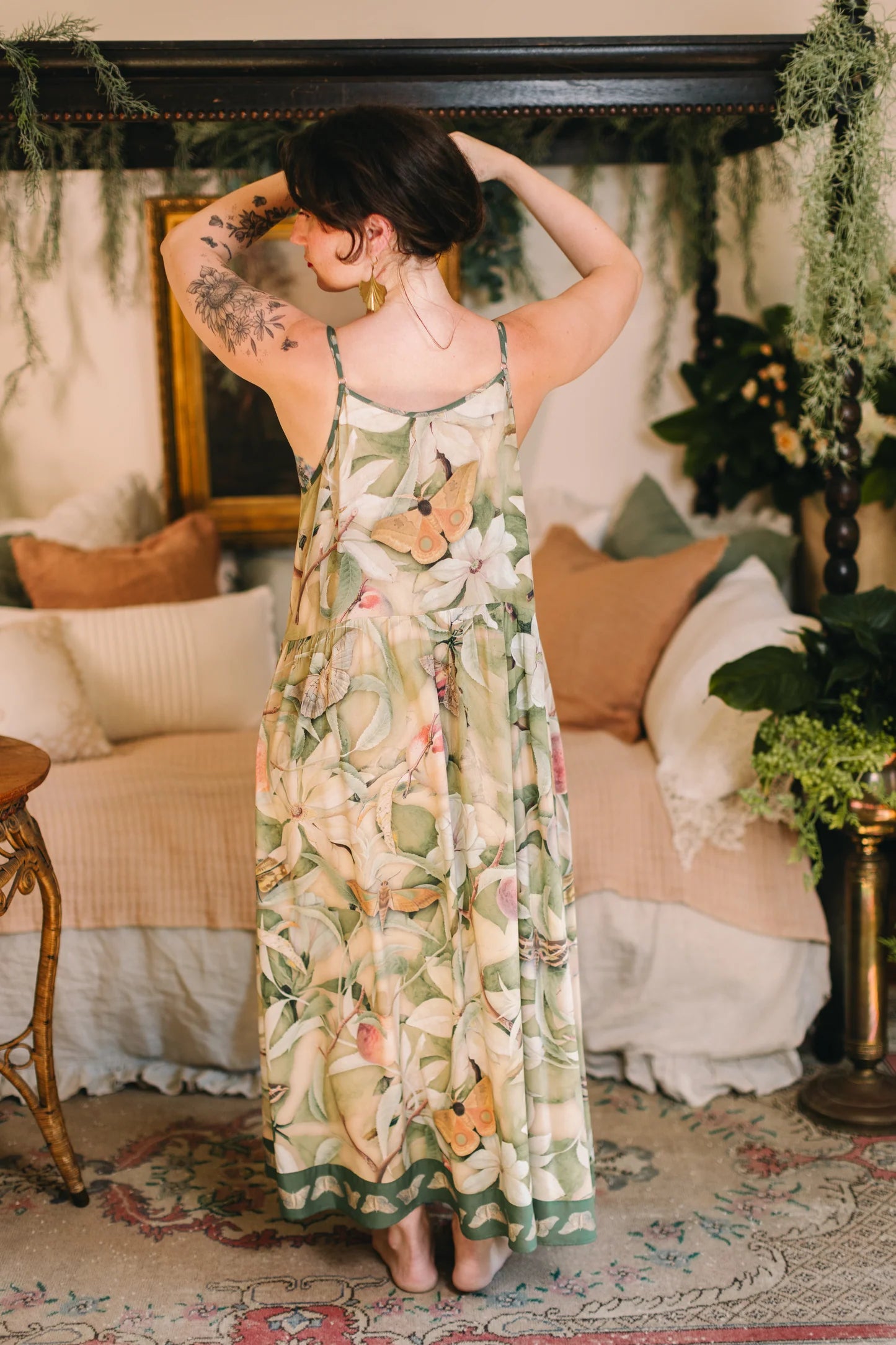 Market of Stars Fleur De Soleil Bohéme Slip Dress