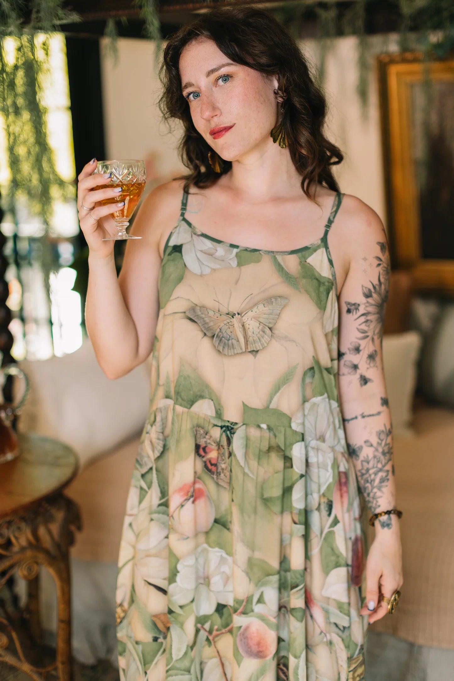 Market of Stars Fleur De Soleil Bohéme Slip Dress