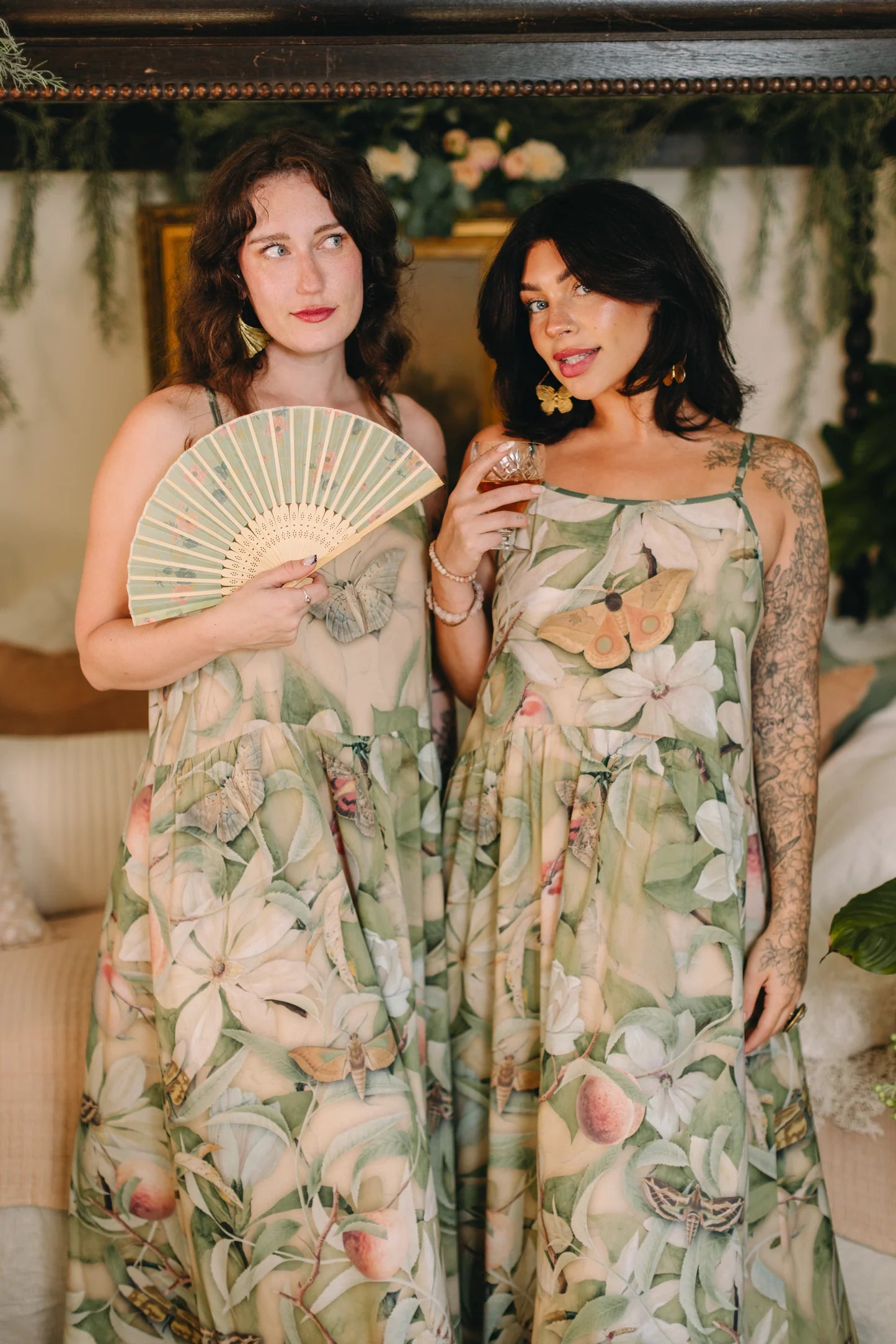 Market of Stars Fleur De Soleil Bohéme Slip Dress
