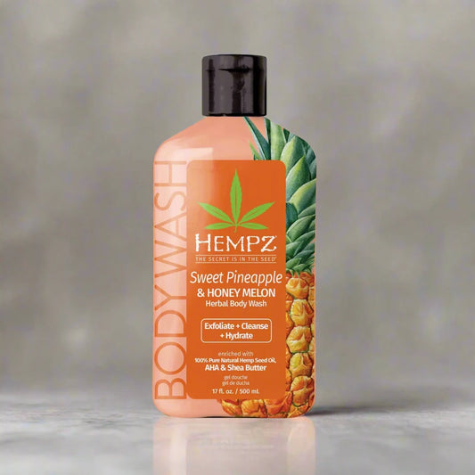 Hempz Sweet Pineapple & Honey Melon Herbal Body Wash 17 oz.