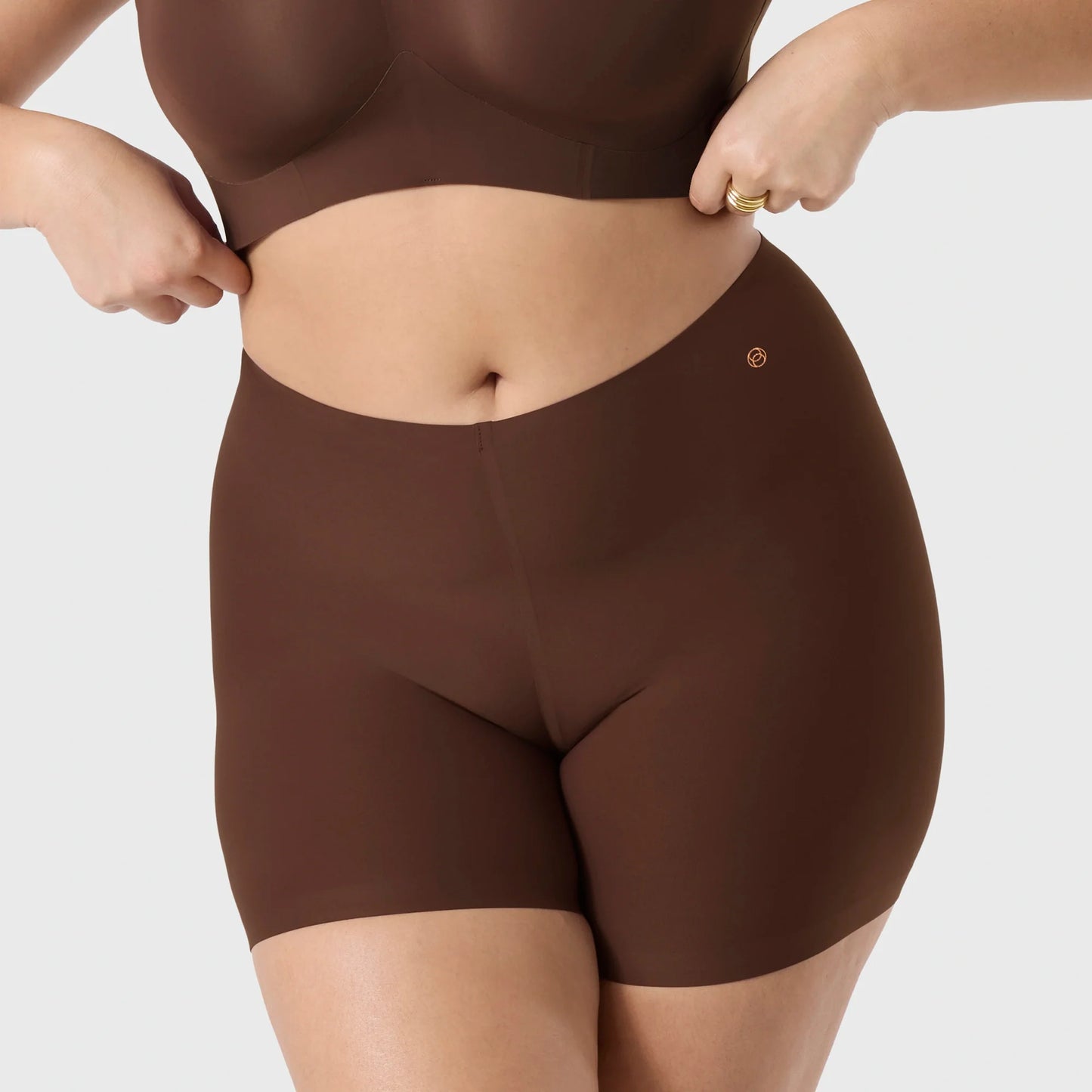 Evelyn & Bobbie Longline Slip Short