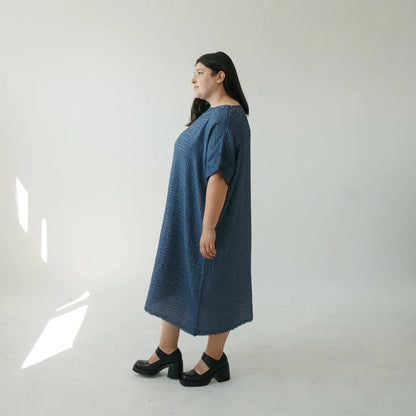 Pokoloko Crinkle Cotton Balloon Dress