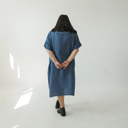 Pokoloko Crinkle Cotton Balloon Dress
