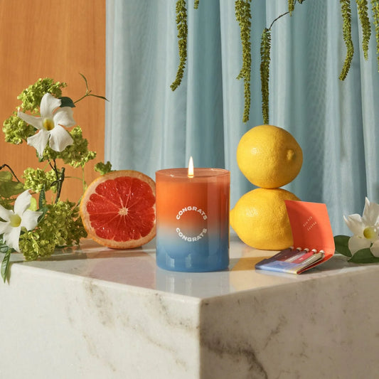 LoHN  CONGRATS Candle | Grapefruit + Neroli