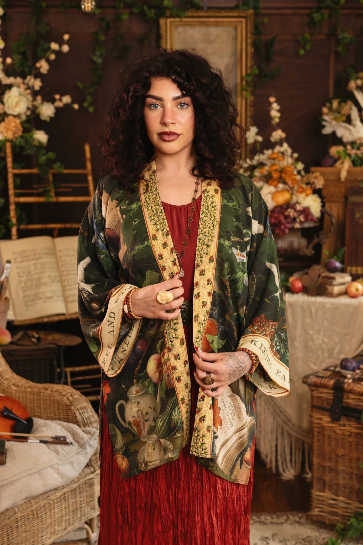 Market of Stars Labour of Love Matinee Duster (Mid Length)