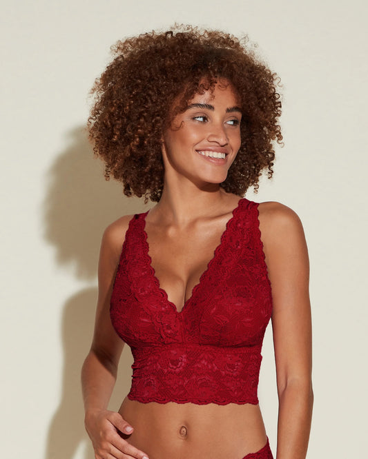 Cosabella Never Say Never Curvy Plungie Longline Bralette