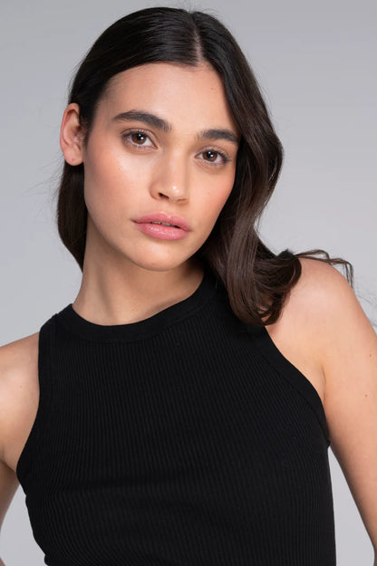 Oscalito Cotton Rib Halter Neck Tank