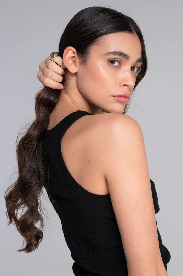 Oscalito Cotton Rib Halter Neck Tank