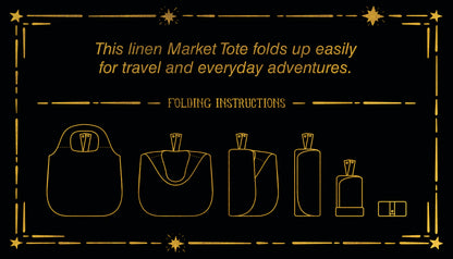 Market Of Stars Born to Run Tote Bag