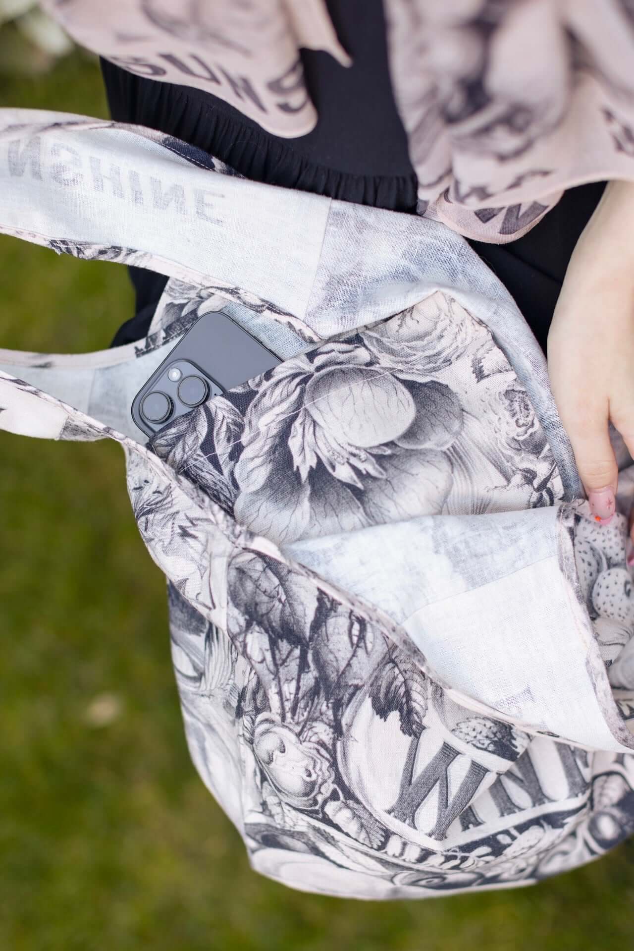 Market Of Stars Peace Love and Sunshine Tote Bag