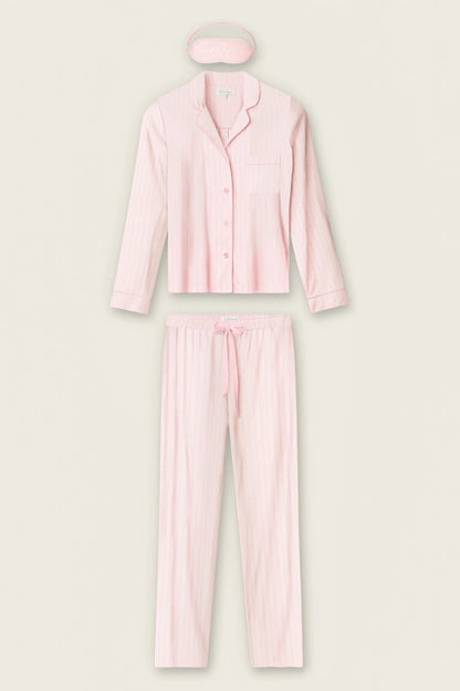 PJ Salvage Modal Basics Long Sleeve PJ Set