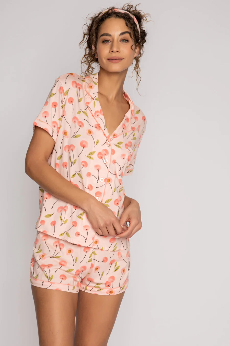 PJ Salvage Playful Prints Floral Pajama Set