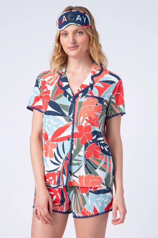 PJ Salvage Tropic Beach PJ Set