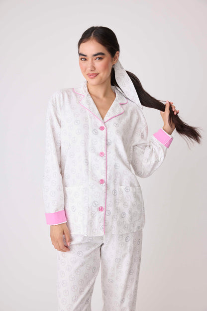 PJ Salvage Flannel PJ Set