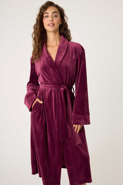 PJ Salvage Velvety Velour Robe