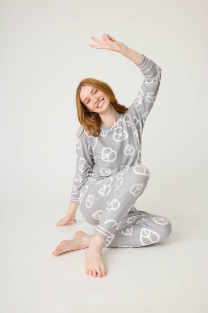 PJ Salvage Full of Love Pajama Set